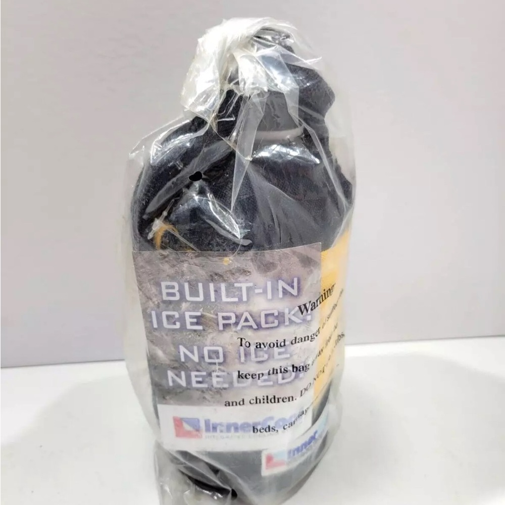 InnerCool Zero Degrees Insulated One Liter Water Bottle Holder BUILT IN ICE PACK